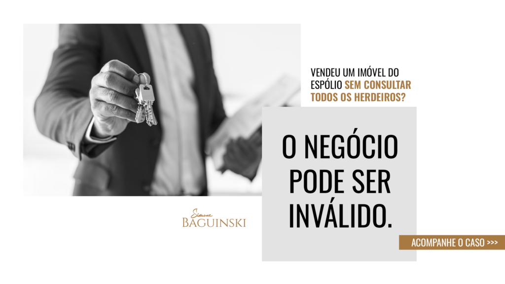 Venda de imóvel de espólio sem participação de todos os herdeiros pode ser anulada